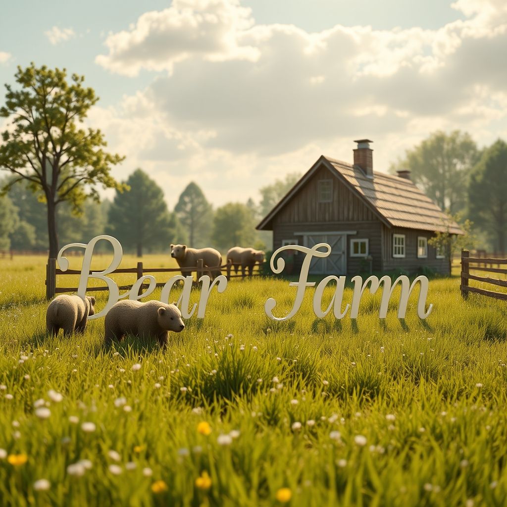 ฟาร์มน้องหมีน้อยน่ารัก